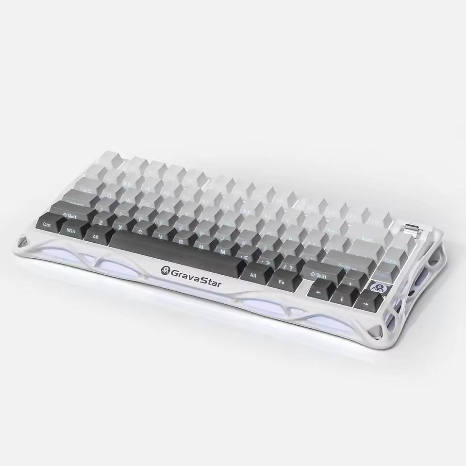 Keyboard Gaming Transparent - GravaStar Mercury K1 RGB Mechanische Tastatur