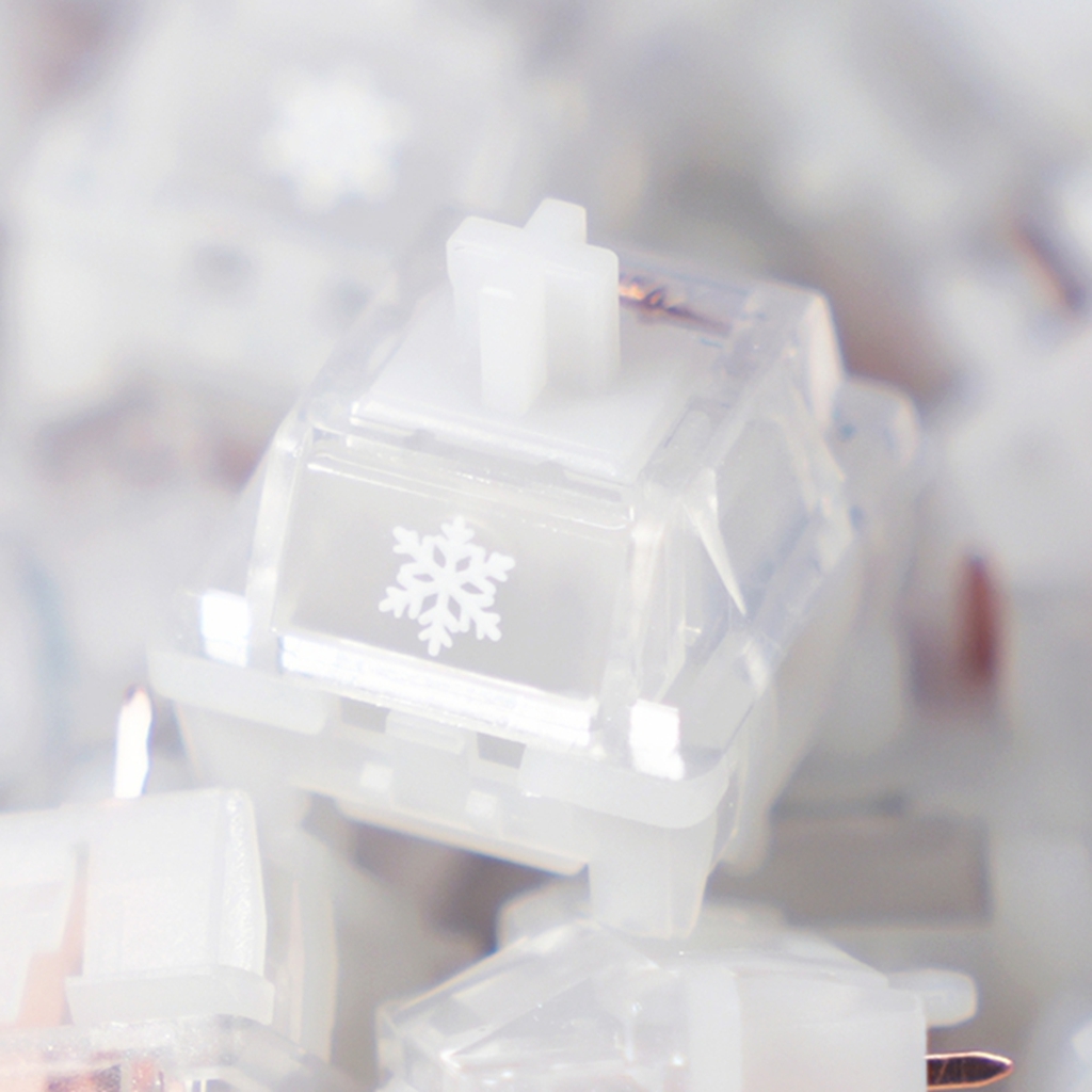 Gaming Keyboard Type C - HMX Snowflake Linear Switch 5-Pin Mechanischer