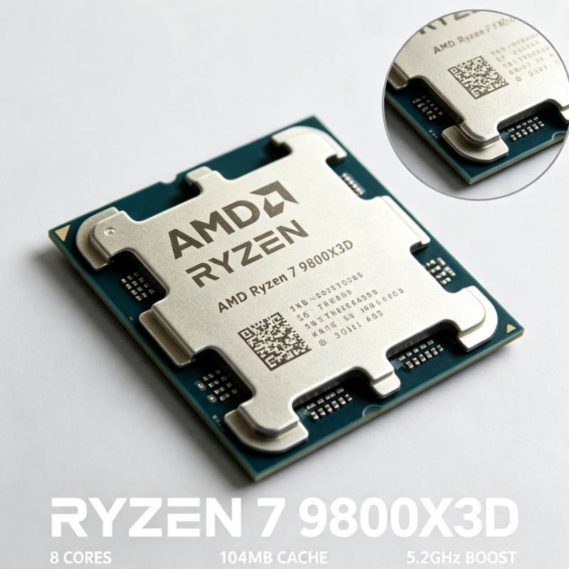 Amd Cpu Ryzen 7 - Online-Spiel Multi-Thread-CPU AMD Ryzen 7 9800X3D