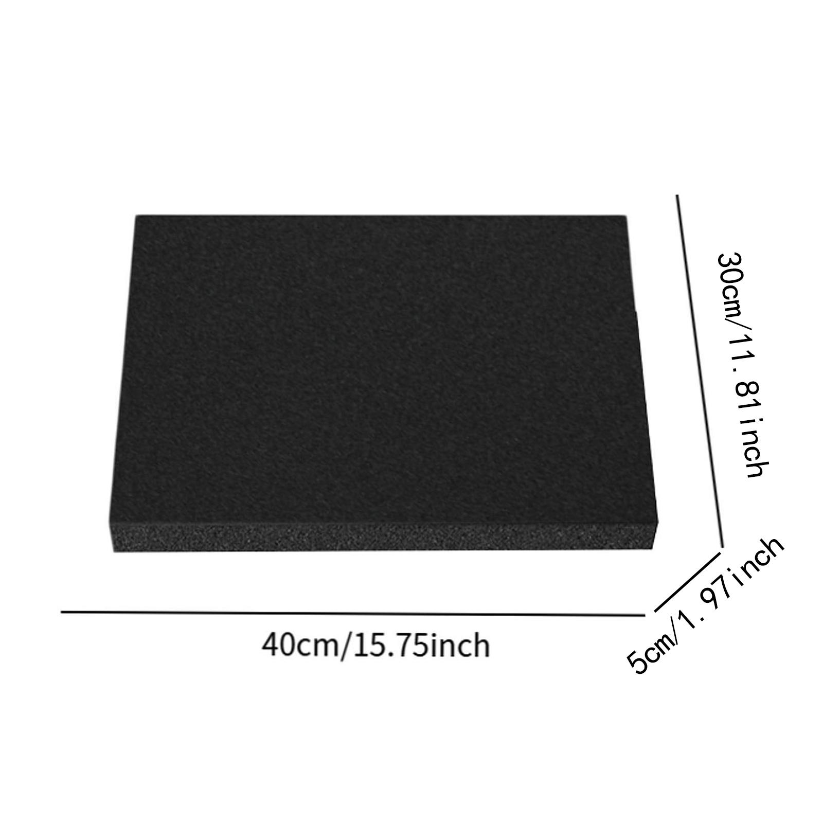 Polyurethane Foam Sheet - 4x Polyurethan-Schaumstoffeinlagen, Schaumstoffkissen, vielseitiges Zubehör für