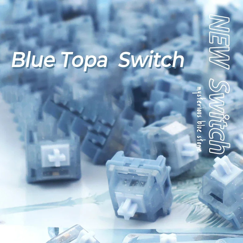 Gaming Keyboard Blue Switches - HMX Blue Topa Switch Linearschalter 32g