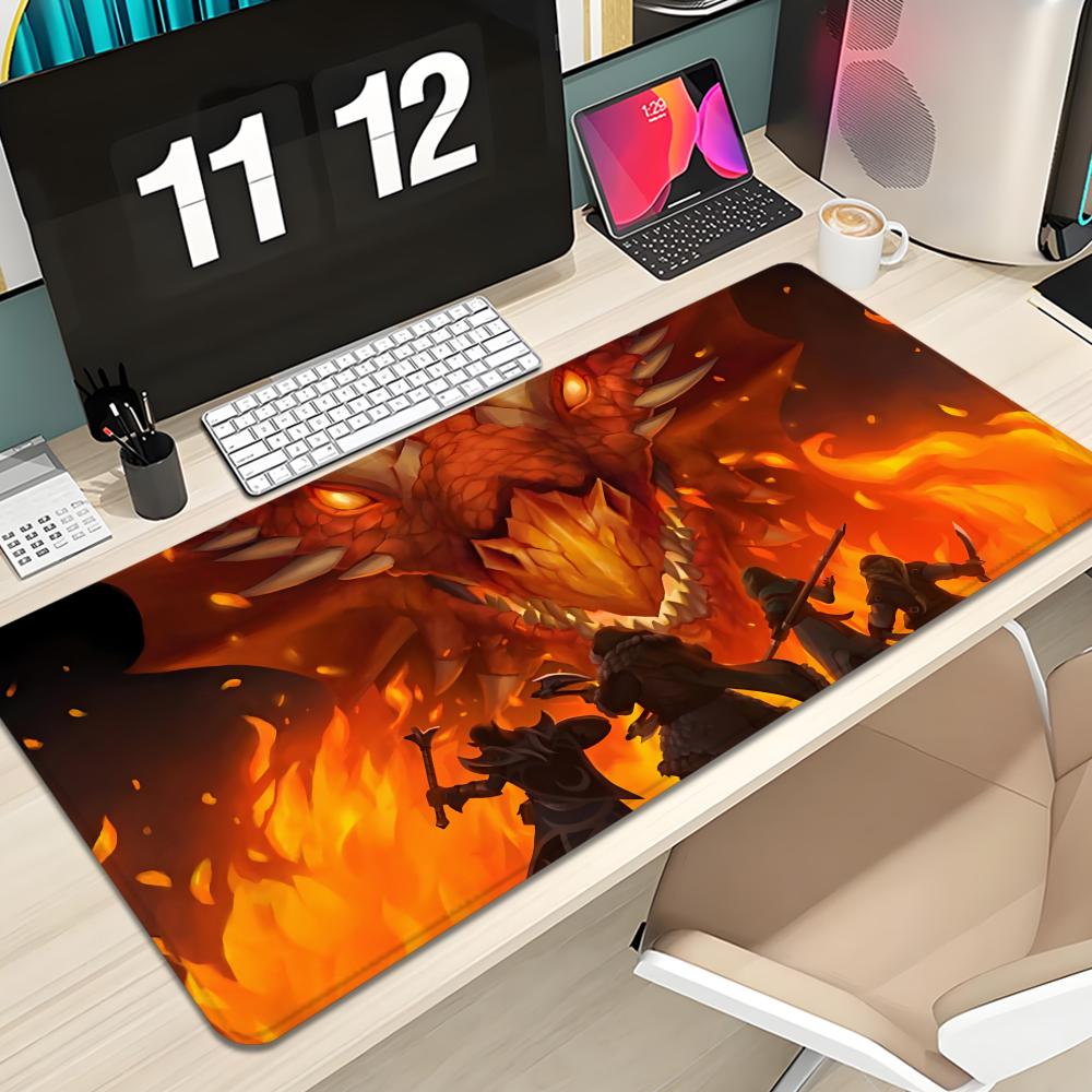 Gaming Keyboard Typewriter - Game D-Dungeons D-Dragons D-DND Mauspad, Tastatur-Mauspad,