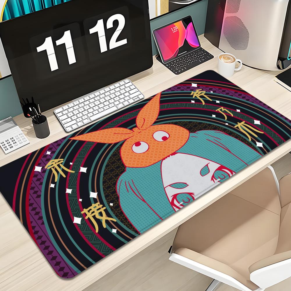 Gaming Keyboard Typewriter - Ononoki Yotsugi FCNB Monogatari Mauspad Tastatur-Mauspad