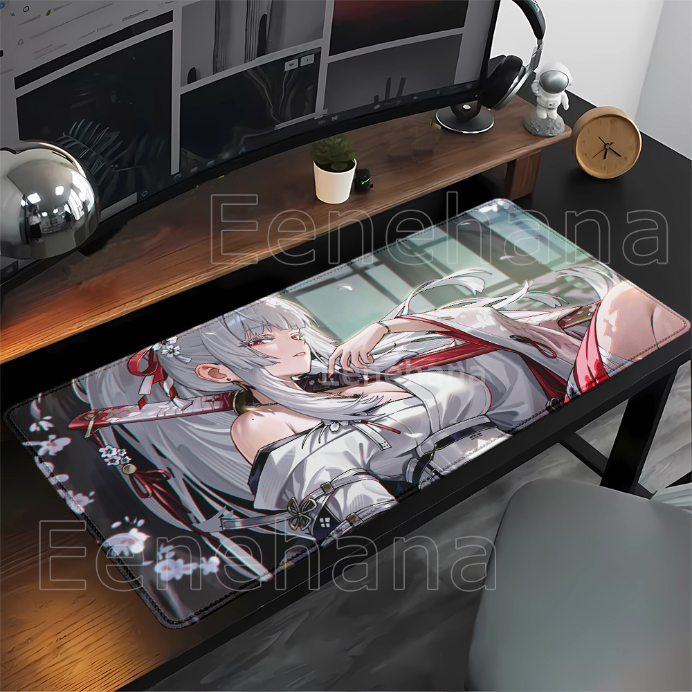 Gaming Keyboard Typewriter - HD-Druck Hiyuki Gaming Wuthering Waves Mauspad