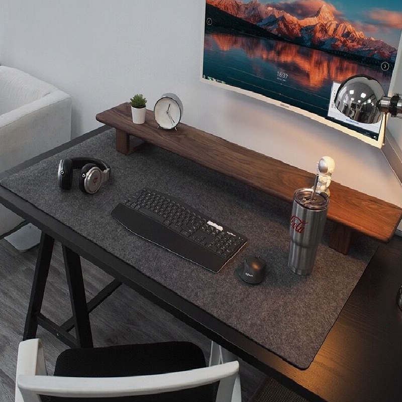Gaming Keyboard Mouse - 80cm X 40cm Dunkelgraues Großes Gaming-Mauspad