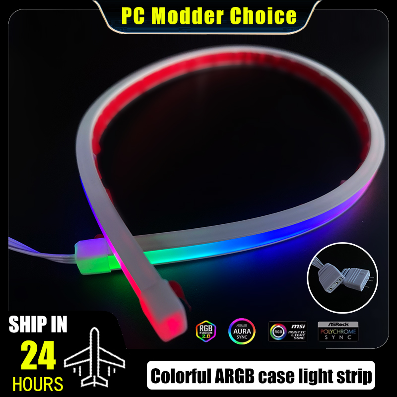 Rgb Underglow Strip - Computer-Gehäuse-Dekorations-LED-Streifen 40cm, 5V ARGB SYNC M/B.