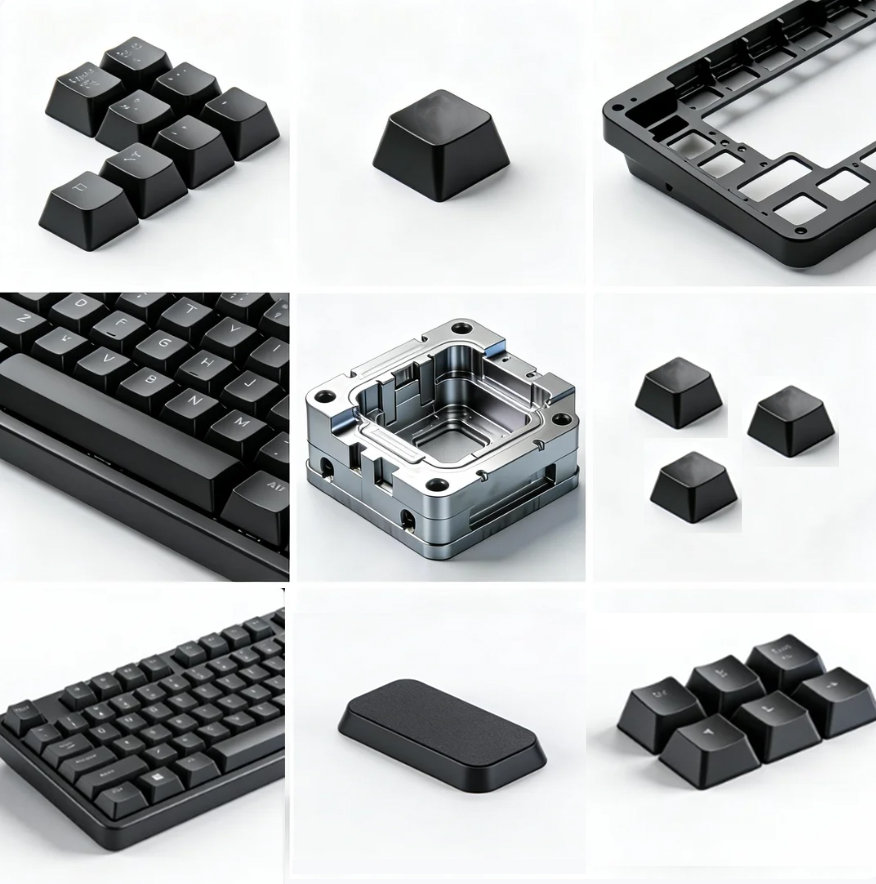 Gaming Keyboard Blue Switches - 104 Tasten Vollständige Mechanische Tastatur mit