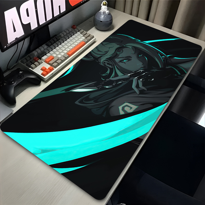 Gaming Keyboard Easy To Clean - Mauspad Hot Game Valorant Jett XXL