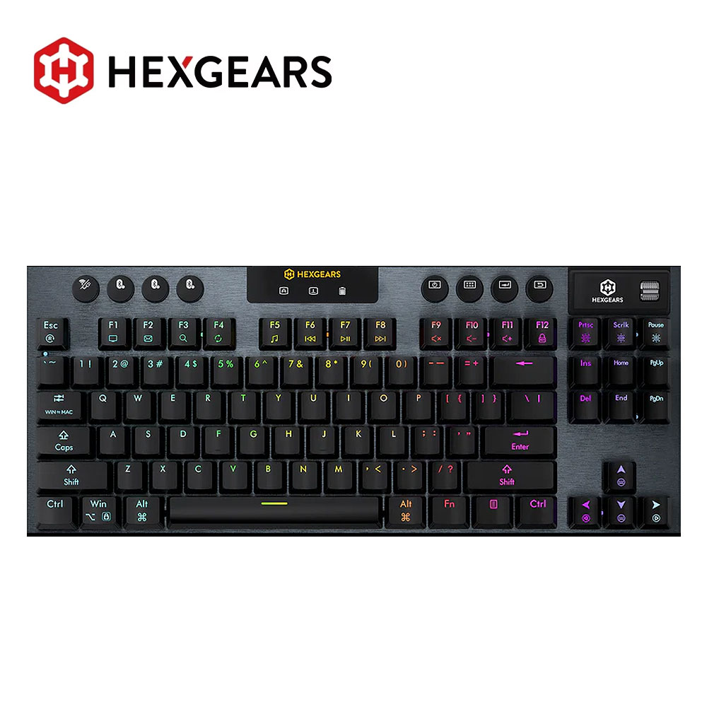 Gaming Keyboard Type C - HEXGEARS A3 Mechanische Tastatur, 87 Tasten,