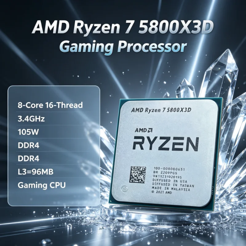 Amd Cpu Ryzen 7 - AMD R7 5800X3D 96 MB Gaming-Prozessor