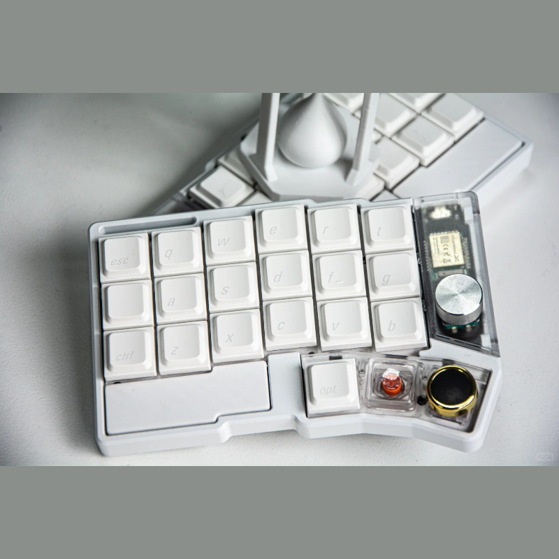 Gaming Keyboard Ergonomics - Cornix Split-Tastatur Kabellos Dual-Modus Hot-Swap Split-Tastatur-Set