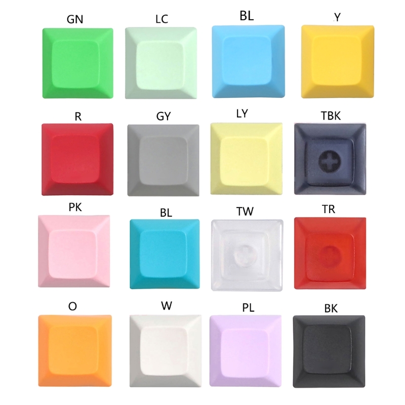 Gaming Keyboard He - Dsa 1u Keycap Set pbt leere