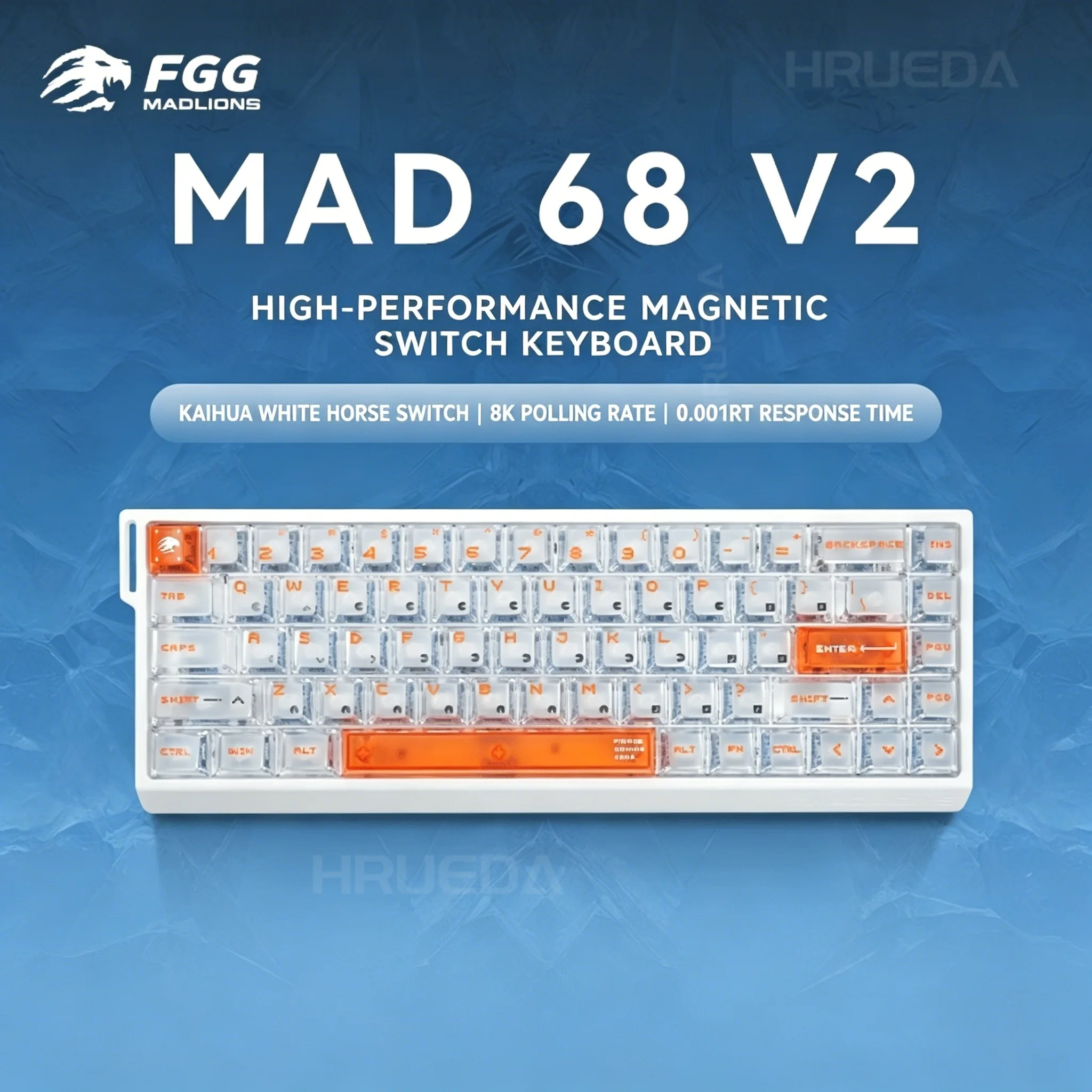 Gaming Keyboard Magnetic Switches - FGG Original MADLIONS Mad 60/68 V2