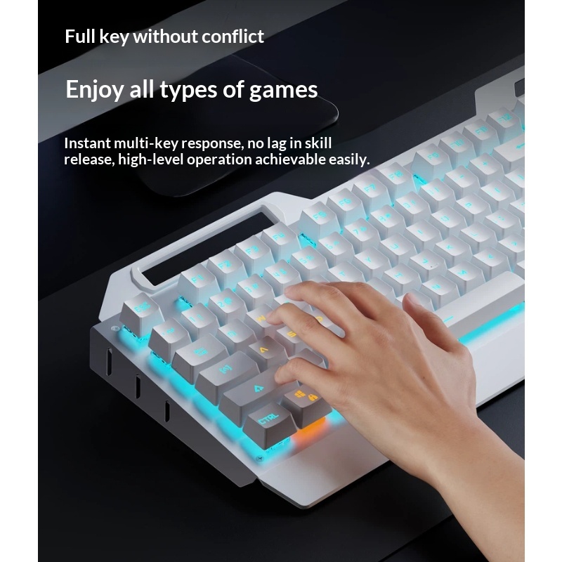 Eweadn Tk900 Kabellose Gaming- – Gaming Keyboard Blue Switches Bewertung und Preis