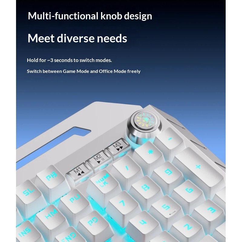 Eweadn Tk900 Kabellose Gaming- – Gaming Keyboard Blue Switches Bewertung und Preis