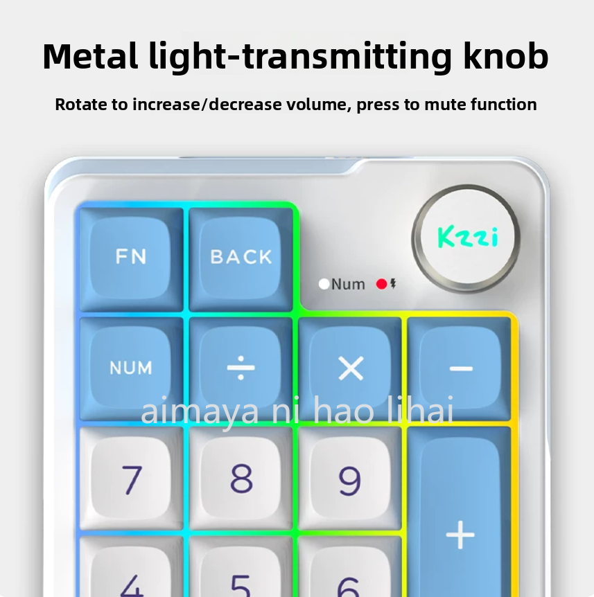 Kzzi K20 Mini-Tastatur, drei M – Gaming Keyboard Mechanical Wireless Bewertung und Preis