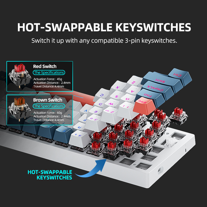 K500-B61 Machenike Mini mechan – Gaming Keyboard Magnetic Switches Bewertung und Preis