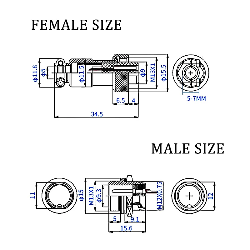 10 Stück GX12 12mm Rundsteckve – Aviator Connector Kit Bewertung und Preis