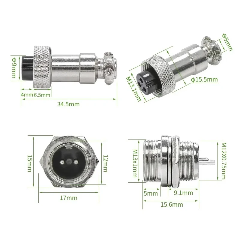 10 Stück GX12 12mm Rundsteckve – Aviator Connector Kit Bewertung und Preis