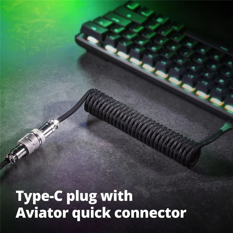 Mechanische Tastatur Spiralkab – Gaming Keyboard Type C Bewertung und Preis