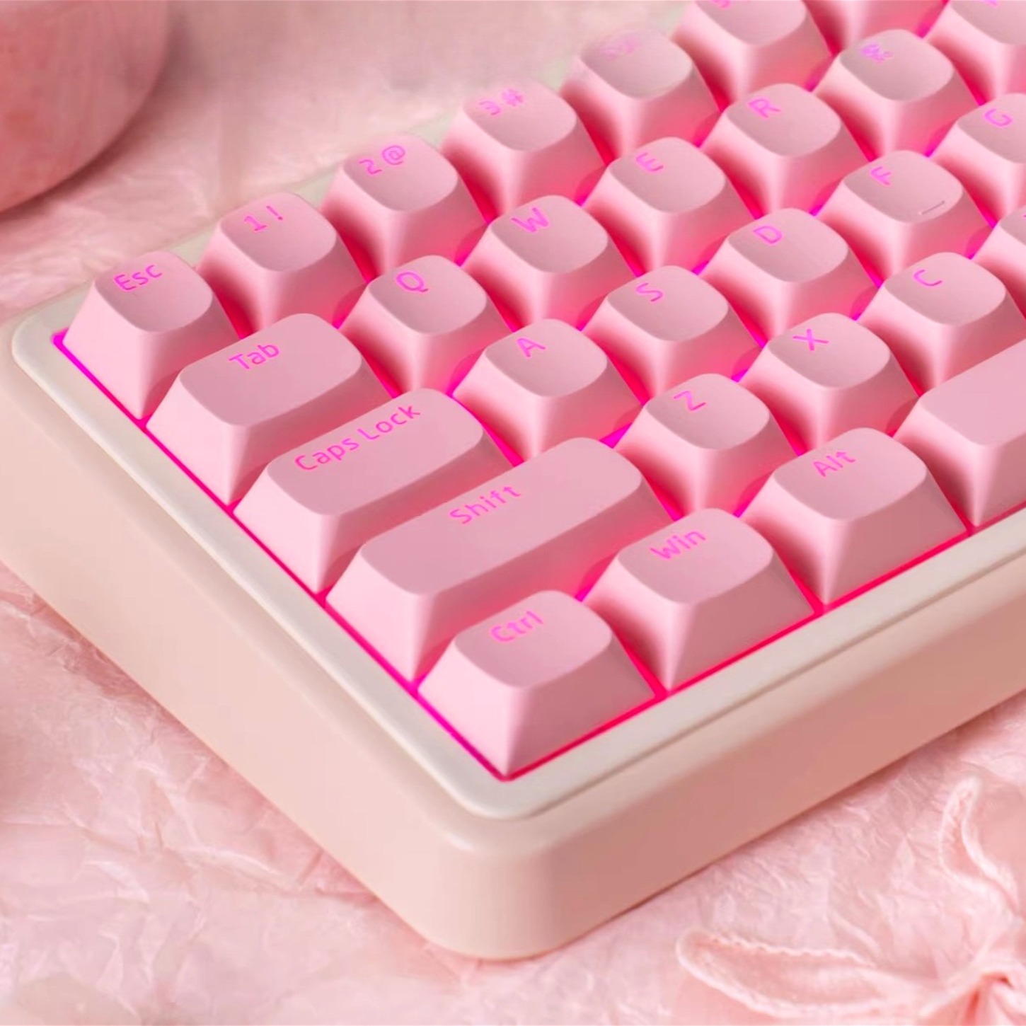OEM Einfaches Rosa Pudding-Cha – Keyboard Gaming Transparent Bewertung und Preis