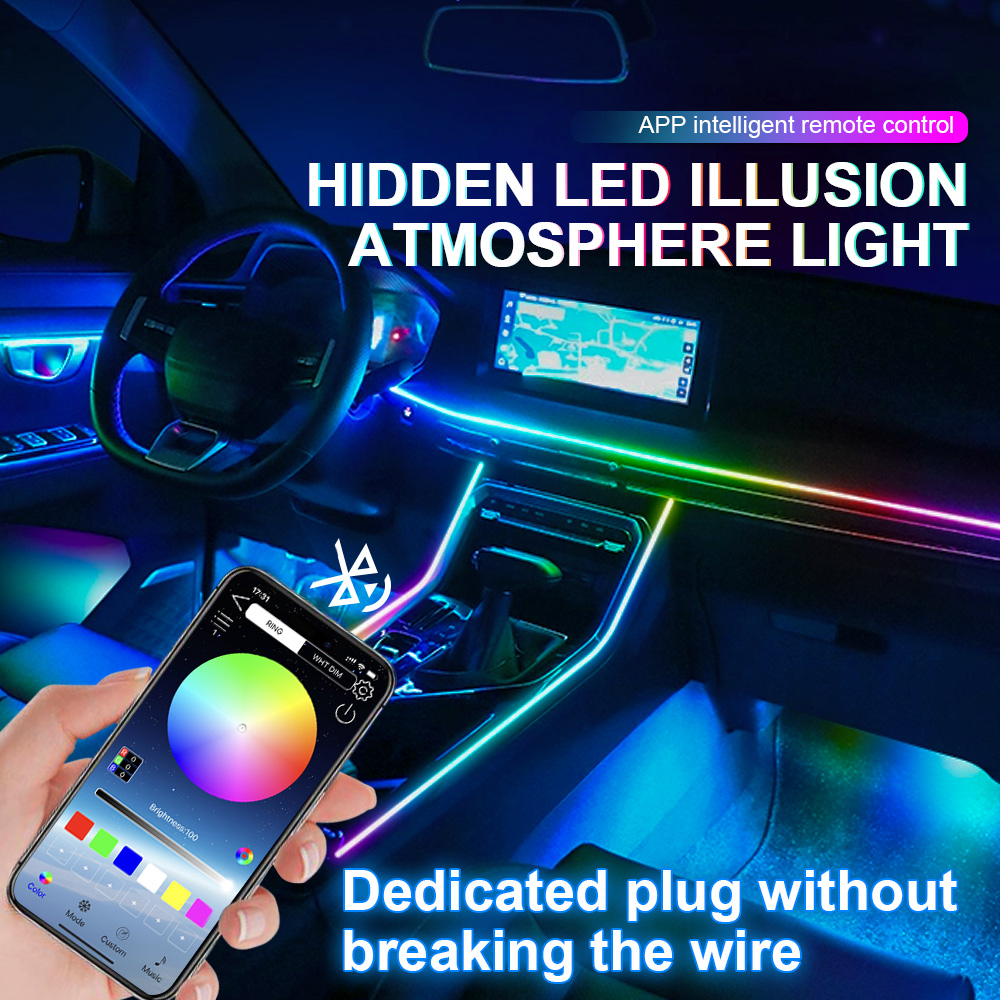 6/10/14/18 in 1 Auto Umgebungs – Rgb Underglow Strip Bewertung und Preis