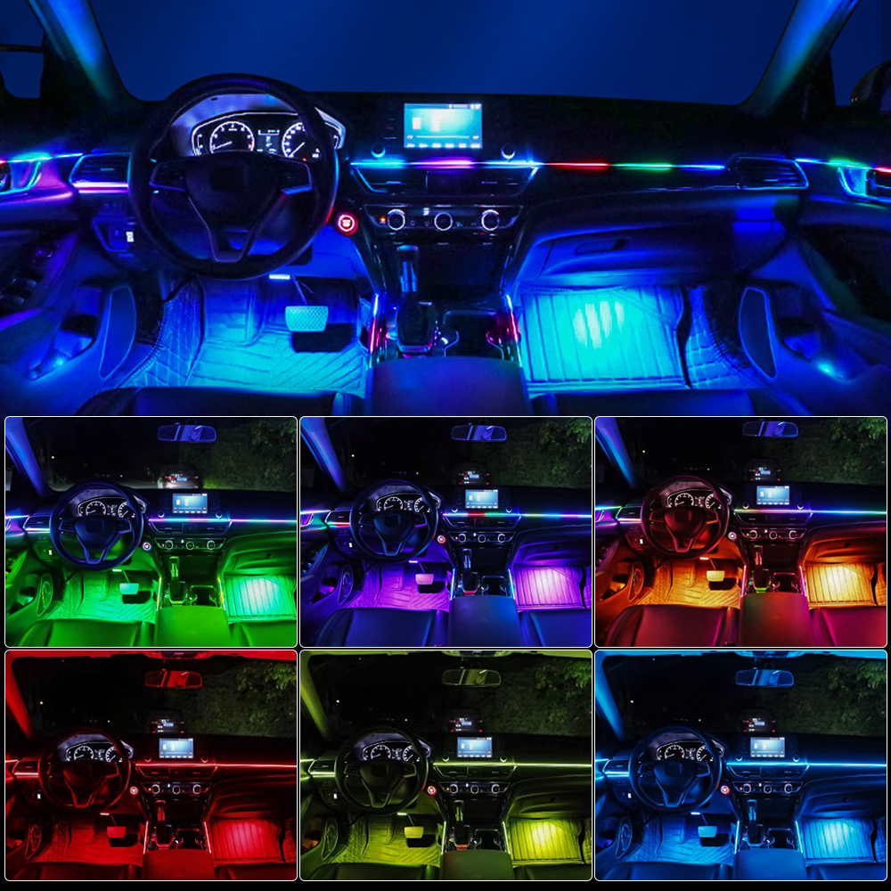 6/10/14/18 in 1 Auto Umgebungs – Rgb Underglow Strip Bewertung und Preis