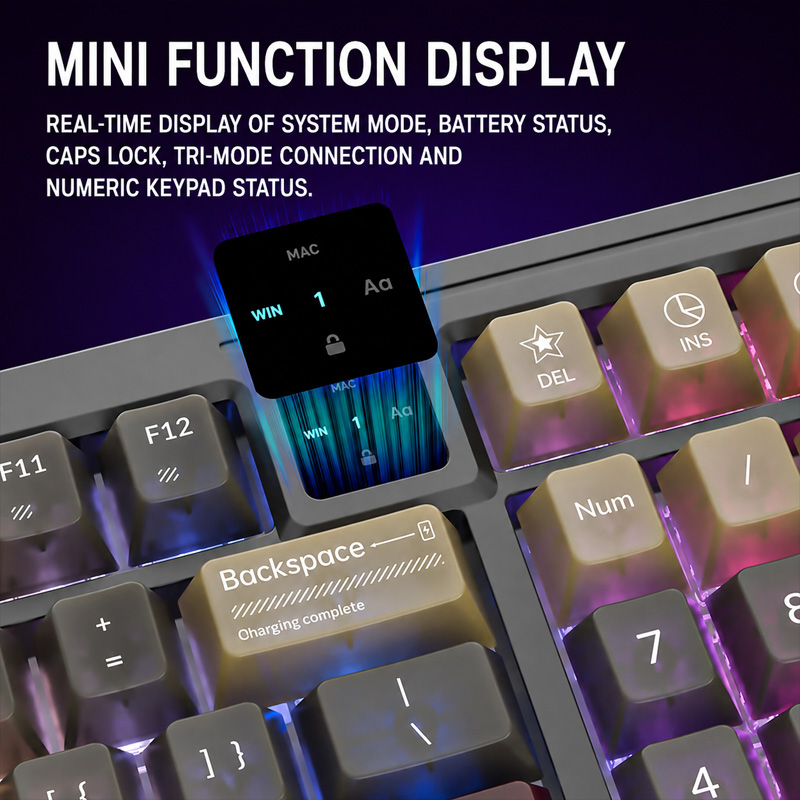 Langtu T98 Tri-Mode RGB Anpass – Gaming Keyboard And Mouse Wireless Bewertung und Preis
