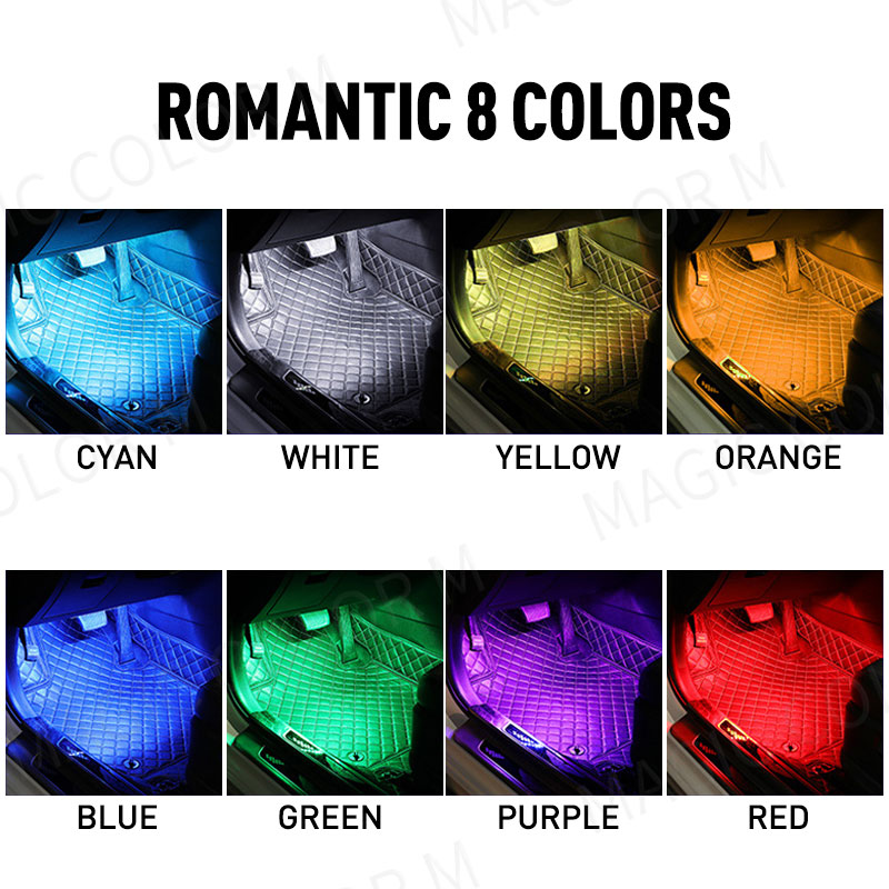 48/72 Led Auto Fuß Umgebungs L – Rgb Underglow Strip Bewertung und Preis