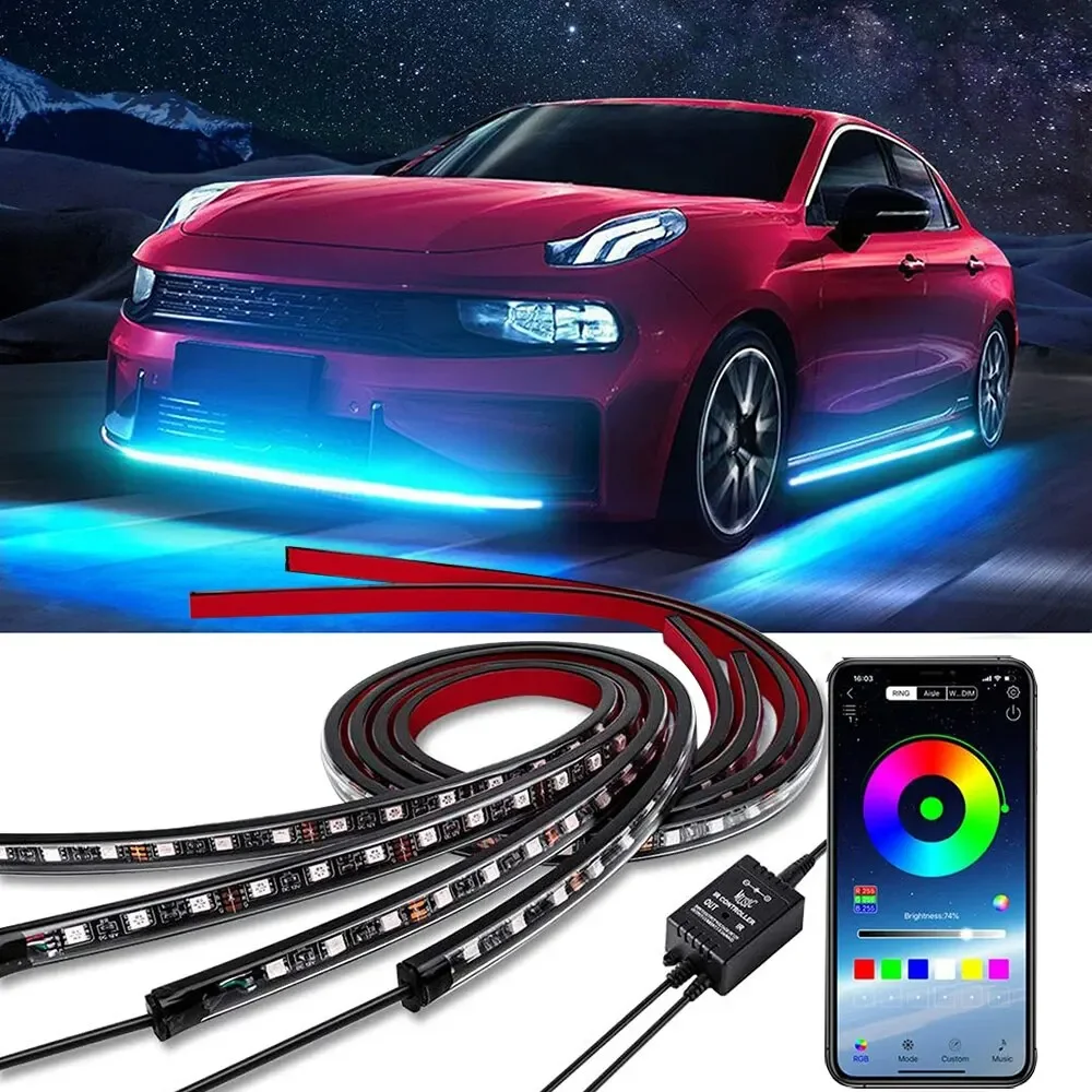 Neon LED RGB Auto Unterlicht B – Rgb Underglow Strip Bewertung und Preis