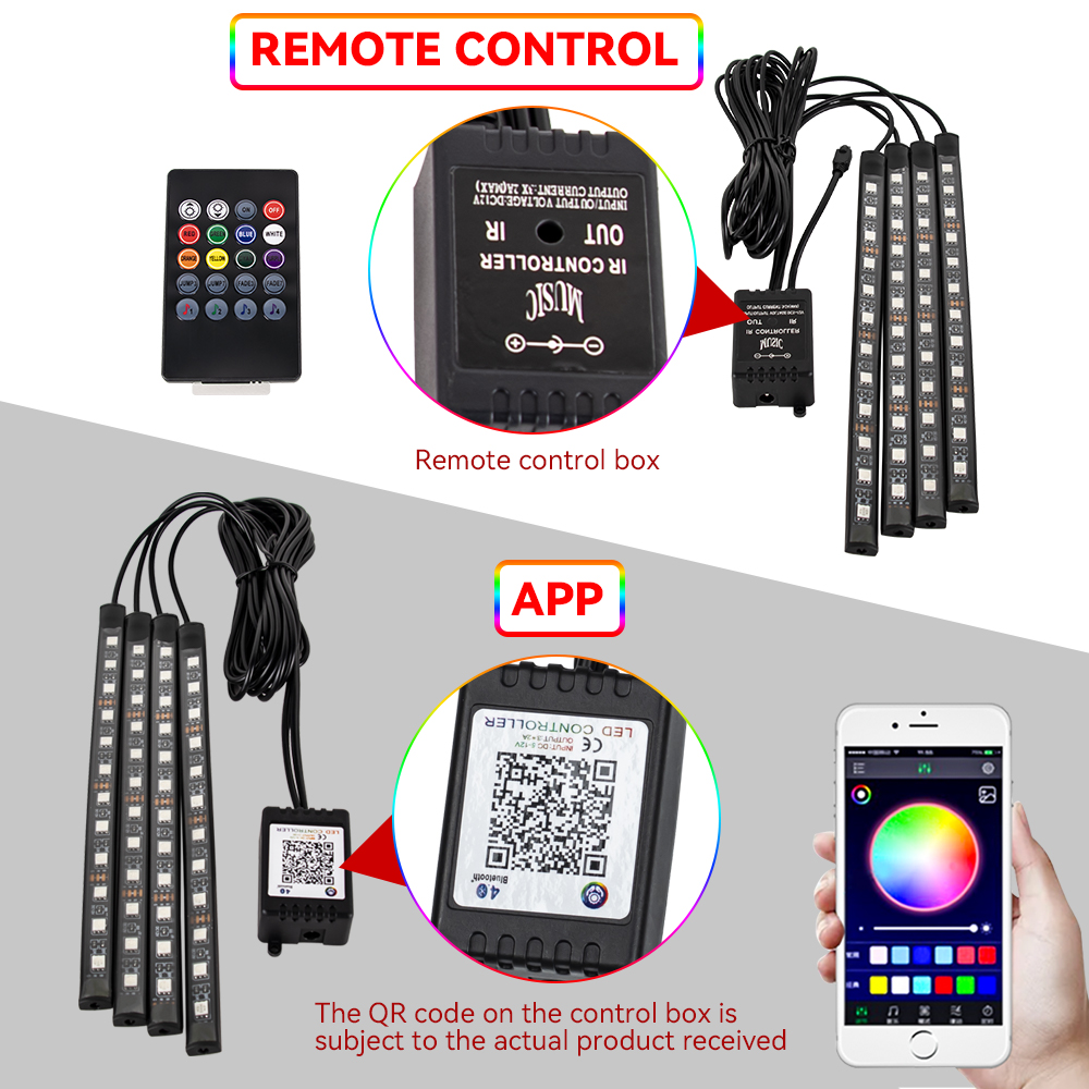 RGB LED Motorrad Atmosphäre Fu – Rgb Underglow Strip Bewertung und Preis