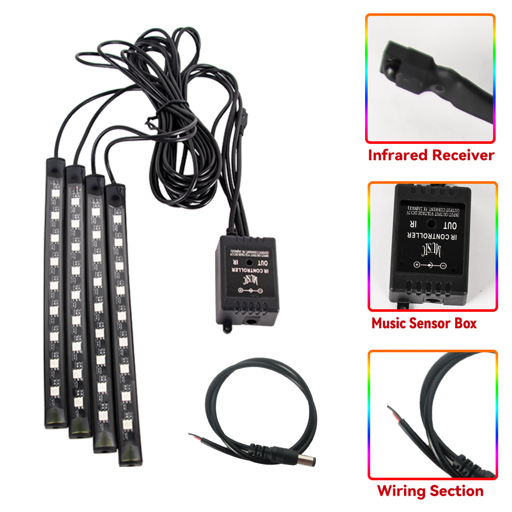 RGB LED Motorrad Atmosphäre Fu – Rgb Underglow Strip Bewertung und Preis