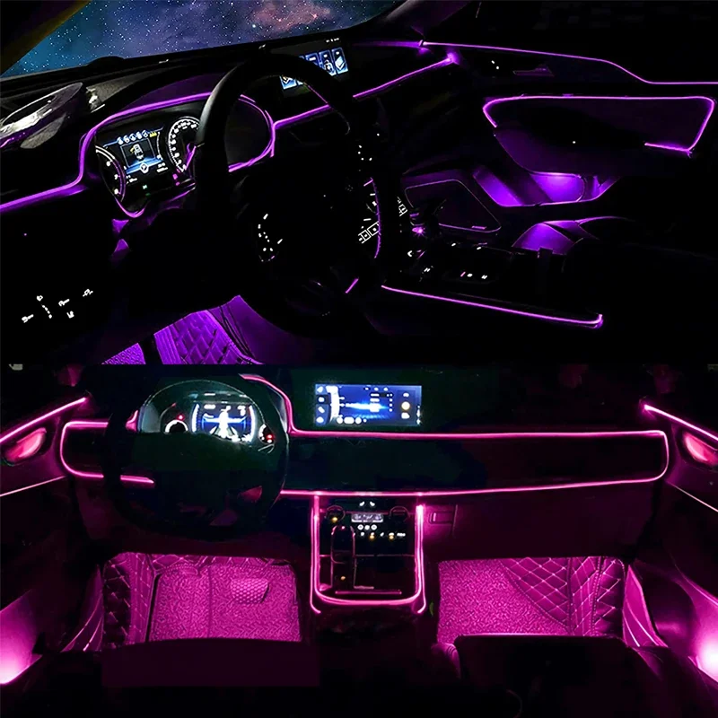 Flexible EL-Drahtleuchten mit  – Rgb Underglow Strip Bewertung und Preis