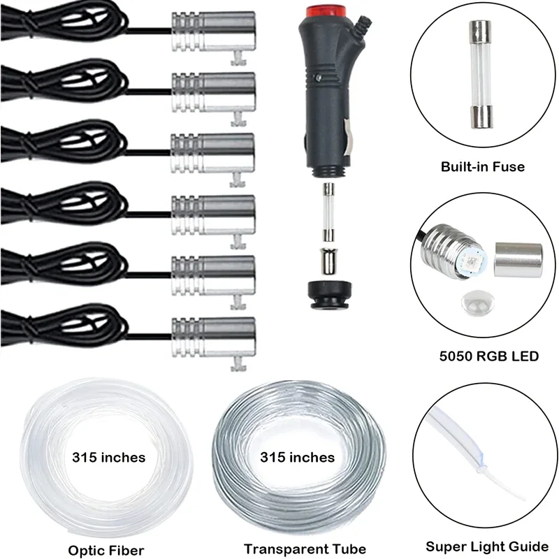 Flexible EL-Drahtleuchten mit  – Rgb Underglow Strip Bewertung und Preis