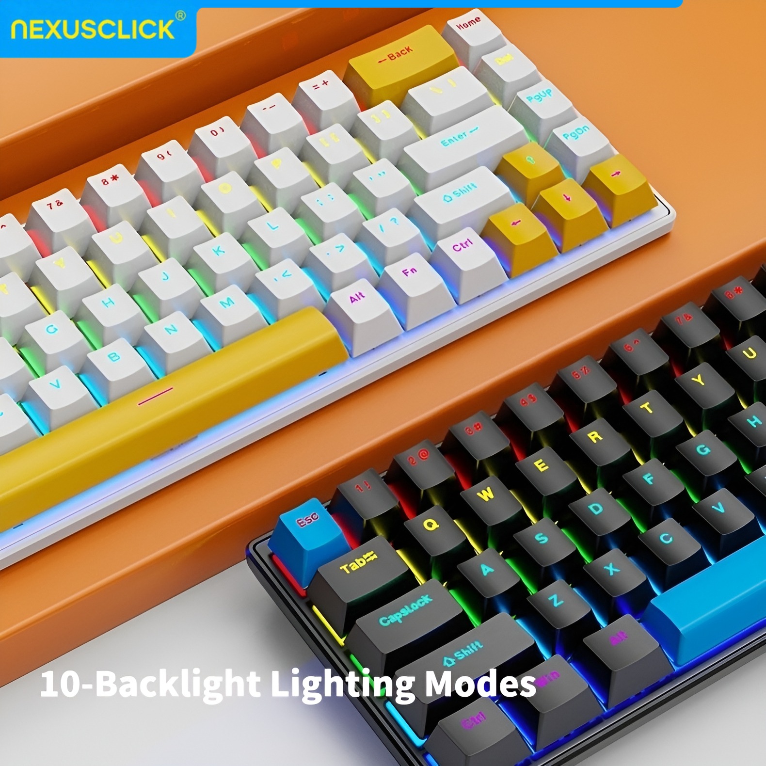 NexusClick K68 Red Switch, kom – Gaming Keyboard Type C Bewertung und Preis