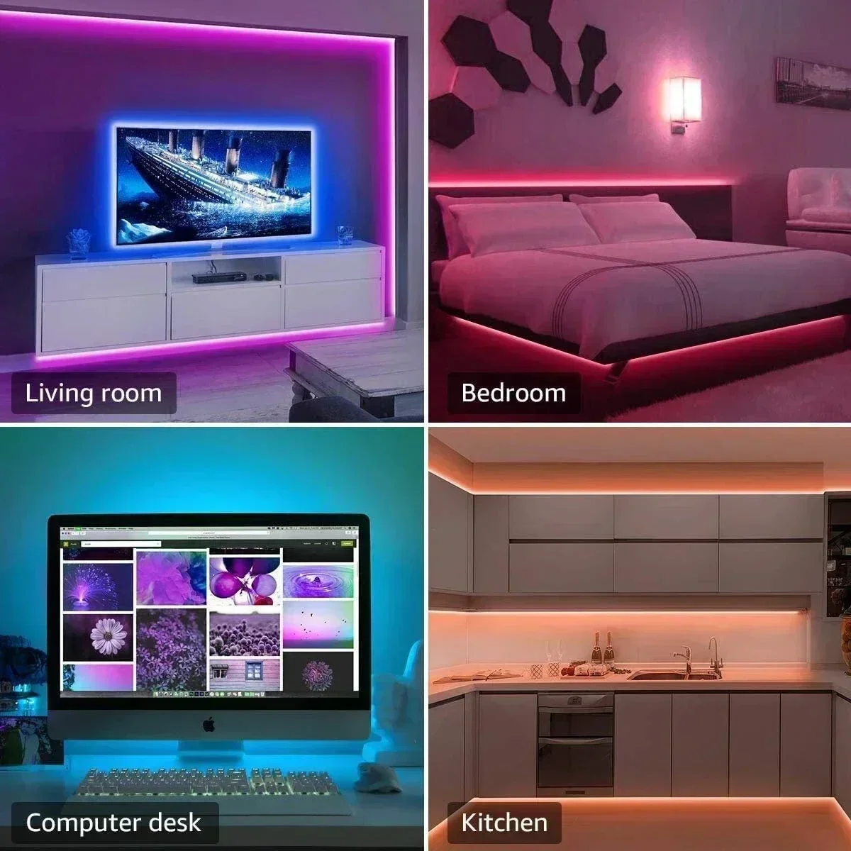 Smart RGB LED Gaming Licht Str – Rgb Underglow Strip Bewertung und Preis