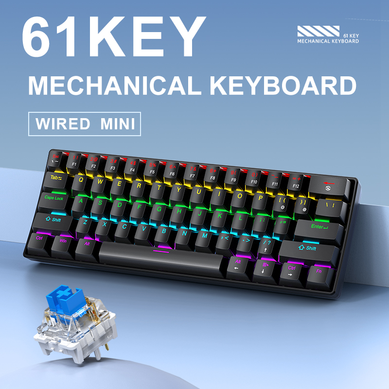 K61 Kabelgebundene Mechanische – Gaming Keyboard Magnetic Switches Bewertung und Preis