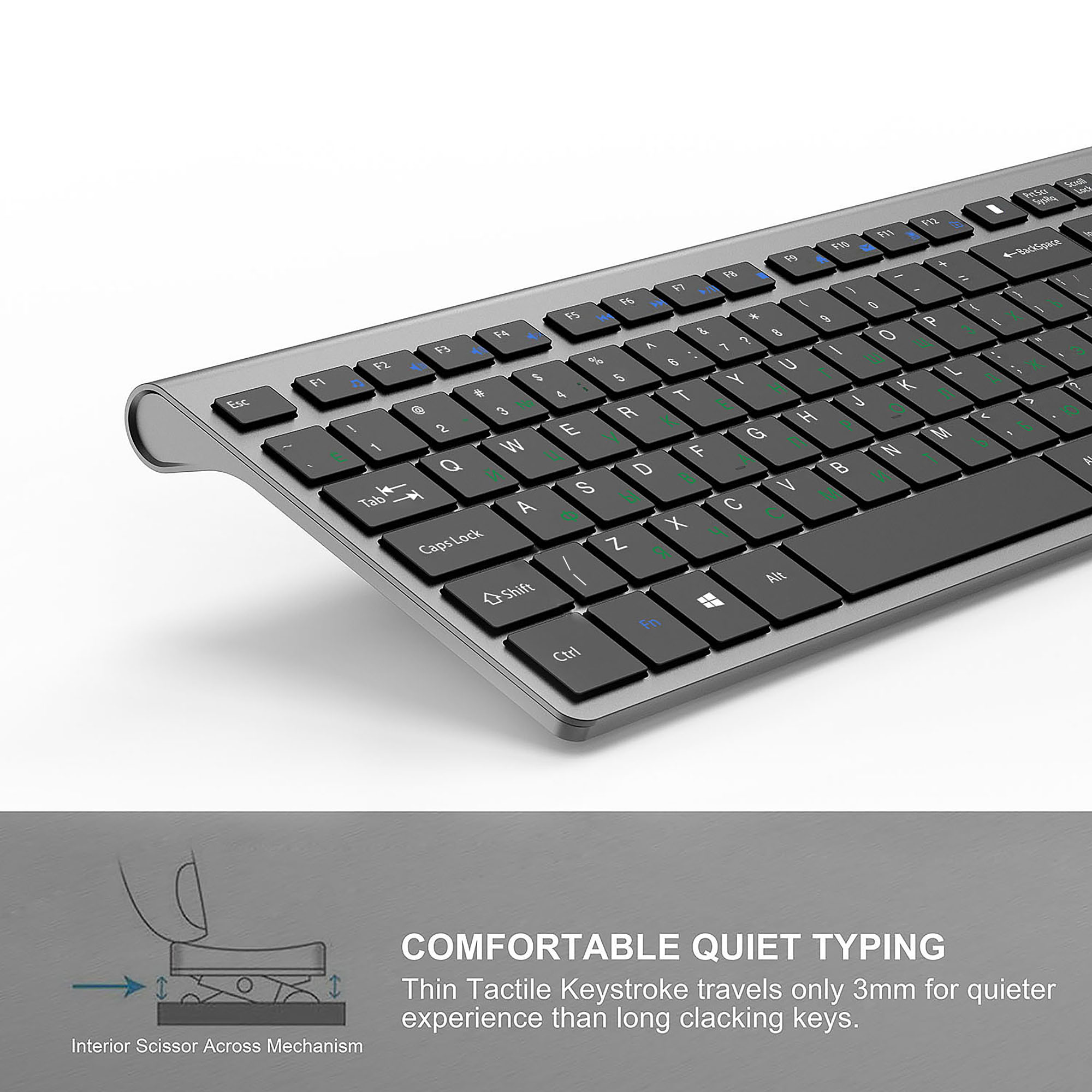 2,4G Wiederaufladbares kabello – Gaming Keyboard And Mouse Wireless Bewertung und Preis