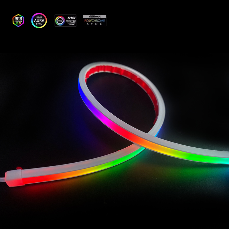 Computer-Gehäuse-Dekorations-L – Rgb Underglow Strip Bewertung und Preis