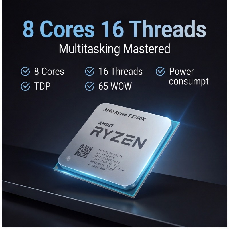 65W TDP AM4 CPU AMD Ryzen 7 57 – Amd Cpu Ryzen 7 Bewertung und Preis