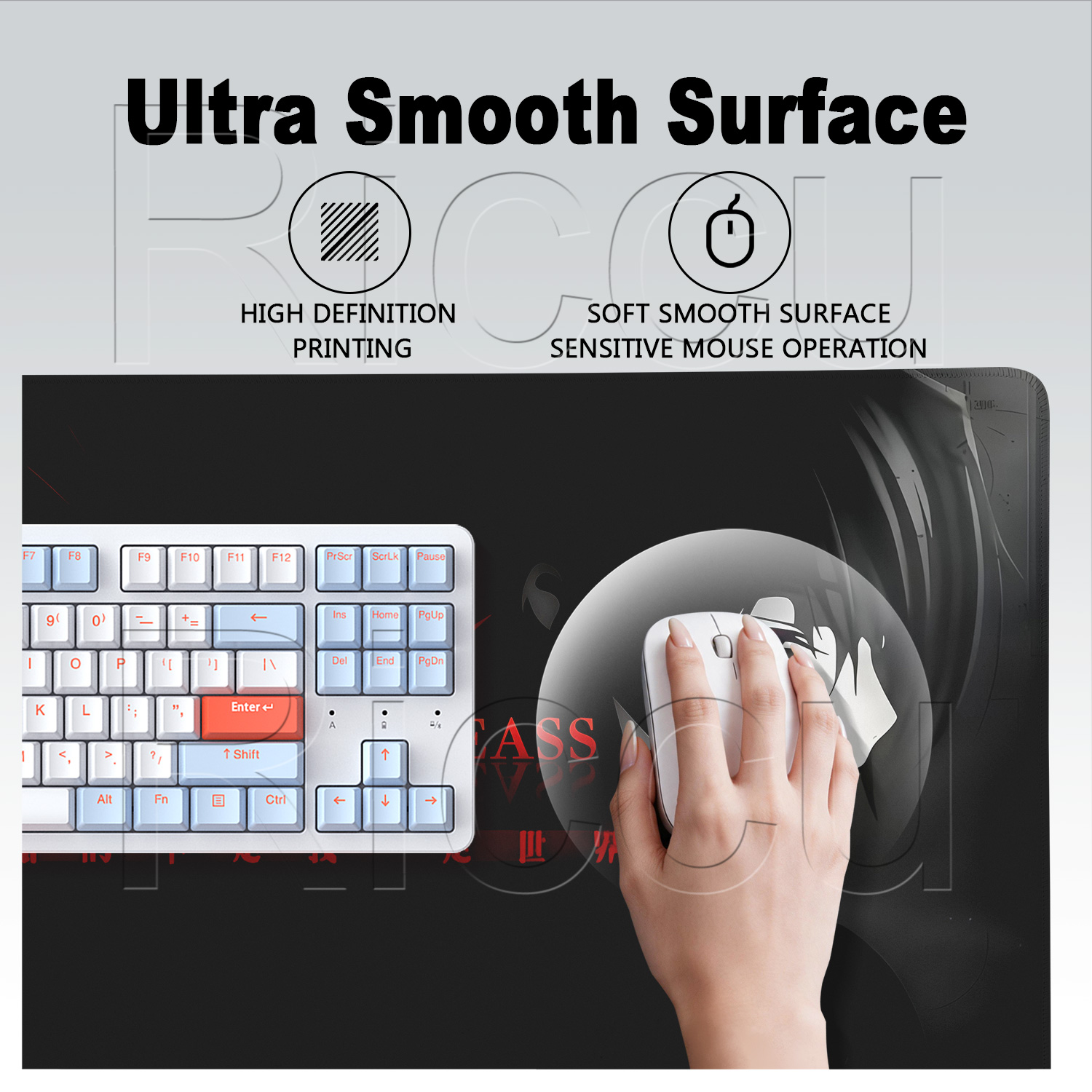 Code Geass Schreibtisch-Mauspa – Gaming Keyboard Typewriter Bewertung und Preis