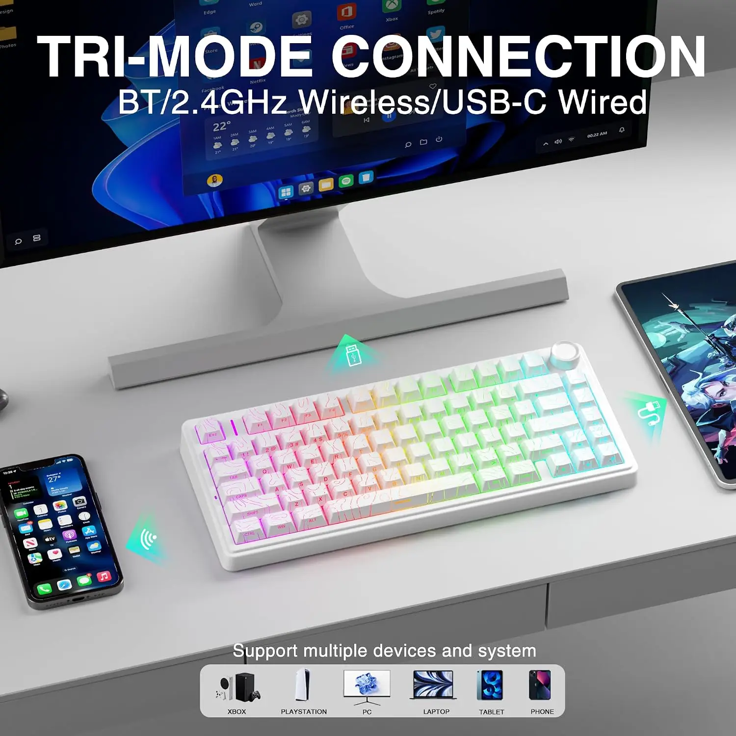 AULA F75 HE Magnetische Tastat – Gaming Keyboard He Bewertung und Preis