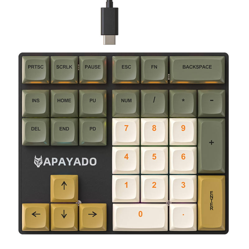 K33 Kabelgebundener mechanisch – Gaming Keyboard 1 Hand Bewertung und Preis